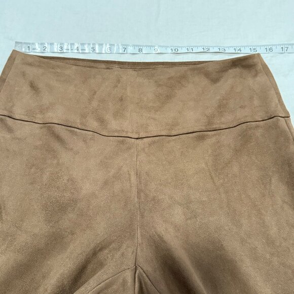 J. McLaughlin Lori Faux Suede Brown Leggings Size L - Picture 8 of 8